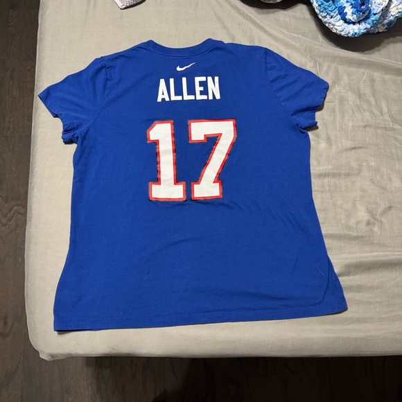 Nike Blue Buffalo Bills 17 Allen Women’s XL - Picture 1 of 5